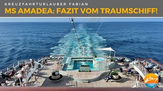 Ist es wirklich wie auf dem Traumschiff Mein Fazit zur MS Amadea von Phoenix Reisen [upl. by Ahsram]