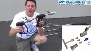 Mr Hard Water  Choosing a Blast Gun and Induction Media Blast Head [upl. by Oiramal]