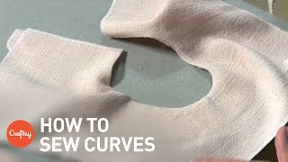 How to Sew a Curved Neckline  Sewing Tutorial with Gail Yellen [upl. by Alexa]