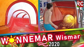 ALLE RUTSCHEN im WONNEMAR Wismar all slides  ONRIDES 2020 Impressionen alle Attraktionen GoPro [upl. by Calva]