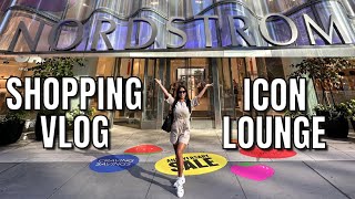 LA amp NY SHOPPING VLOG ICON LOUNGE NYC FLAGSHIP NORDSTROM ANNIVERSARY SALE HAUL WCASSIE amp MICHELE [upl. by Aliekat]