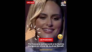 Soprano sorprendió en show de Andrea Bocelli en Viña 2024 [upl. by Anailuig]