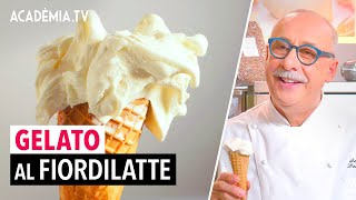 Gelato Fiordilatte fatto in casa di Sergio Dondoli il più buono del Mondo [upl. by Elleiram984]