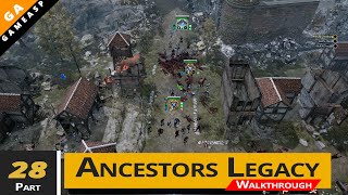 Ancestors Legacy Walkthrough  Part 28  Teutonic Order  Battle Of Christburg [upl. by Dafodil]