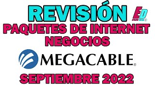 Paquetes de Internet Negocios Megacable  Espacio Digital [upl. by Malamud]