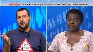 Salvini contro Kyenge Dal felicemente dimenticato Ministro dellintegrazione ho poco da imparare [upl. by Idnat]