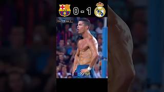 Ronaldo Red Card🥶😱 Real Madrid Destroyed Barcelona 31 ronaldo youtube football shorts [upl. by Airemahs]