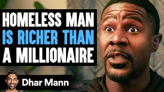 HOMELESS MAN Is Richer Than A MILLIONAIRE  Dhar Mann Studios [upl. by Ketchan]