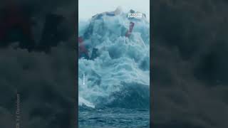 Overloaded Cargo Ship Drops Containers in the Sea [upl. by Ettereve944]