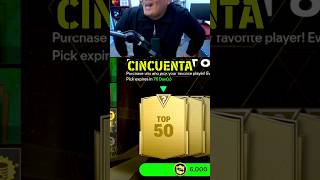 😱 Abro el Mejor Player Pick quotTOP 50quot y esto paso shorts fcmobile fifamobile [upl. by Nimesay890]