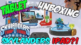 Skylander Trap Team Tablet Starter Pack  Unboxing Skylanders iPad [upl. by Ringe762]