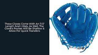 Review Wilson A2000 Autism Speaks 1786 115quot Baseball Glove WBW100845115 [upl. by Ielerol]