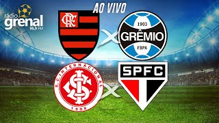 DEBATE BOLA  INTER X SÃO PAULO  GRÊMIO X FLAMENGO  BRASILEIRÃO 2024 [upl. by Yrral]