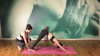 How to do Yoga Downward Dog Adho Mukha Svanasana  Liforme [upl. by Hughmanick]