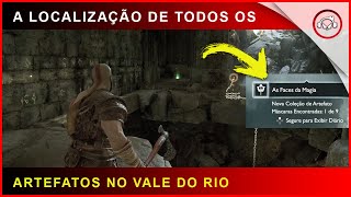 God of war A localização de todos os artefatos no vale do Rio  Super dica [upl. by Avery935]