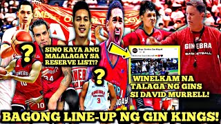 GINEBRA NEW ROSTER THIS ONGOING PH CUP DAVID MURRELL WINELCOME NA TALAGA SA GINEBRA [upl. by Geerts]