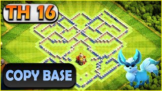 Ultimate TH16 Base Layout for Maximum Defense Copy Link in Description 🔒 [upl. by Rennold]