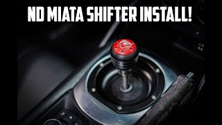 Cravenspeed ND Miata Short Shifter Installation [upl. by Maire]