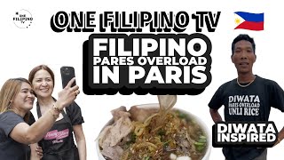 DIWATA INSPIRED PARES OVERLOAD SA PARIS FRANCE  ONE FILIPINO TV [upl. by Bernstein329]