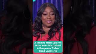 A Tanning Nasal Spray to Make Your Skin Darker A Dangerous TikTok Trend Uncovered [upl. by Neeroc179]