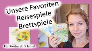 Brettspiele Reisespiele Favoriten  Werbung wegen Markennennung [upl. by Rheinlander]