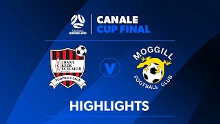 Canale Cup Final Albany Creek Excelsior vs Moggill FC Highlights [upl. by Alexander]