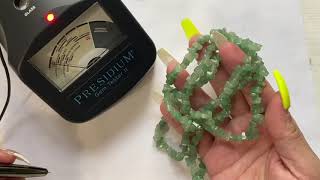 Testing jewelry using my Presidium Gem Tester II [upl. by Browning]