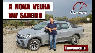 Avaliação da VW Saveiro 2024 o que o Camanzi achou desse lançamento  todos os detalhes da picape [upl. by Luana]