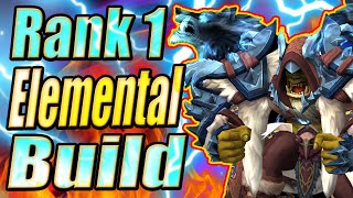 Rank 1 Elemental Shaman Build Stats Burst Rotation 102 Wow Dragonflight World of Warcraft PvP [upl. by Griffin660]