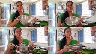 Triply Stainless Steel Cookware Which Stainless Steel KADHAI amp FRY PAN is Best to buy Demo amp Review [upl. by Freeborn257]