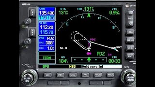 GNS 430 amp 530 Part IV  Holding Patterns [upl. by Juanita]