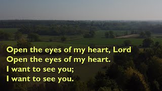 Open the Eyes of My Heart Lord with lyrics for congregations [upl. by Laehcym]