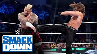 FULL MATCH  AJ Styles vs Solo Sikoa SmackDown highlights Dec 22 2023 [upl. by Tamsky385]