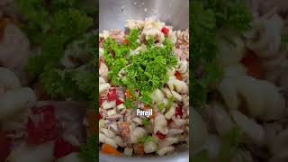 Receta de ensalada de atún y pasta [upl. by Issej]