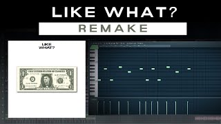 Cloonee  Like What Remake  FREE FLP [upl. by Akived]