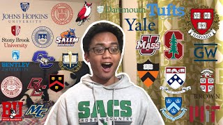 College Decision Reactions 2020 Harvard MIT Stanford Yale Princeton Columbia and 20 more [upl. by Nihahs309]