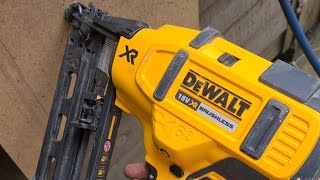 Dewalt nail gun wont sink nails home broken pin how to replace [upl. by Dempsey]