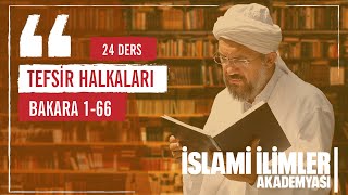 Tefsir 11  Fatiha Sûresi 0107  İhsan Şenocak [upl. by Atilem]