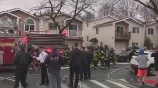 3 FDNY firefighters hurt battling Staten Island fire to sue NYC [upl. by Rivers]