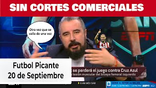 Futbol Picante SIN CORTES Alvaro morales Explota Por nueva Lección de Chicharito [upl. by Prisilla]