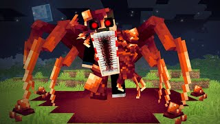 Gaining Infected Powers in Minecraft [upl. by Derdle]