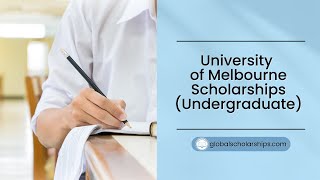 How to Apply for University of Melbourne Undergraduate Scholarships [upl. by Poliard158]