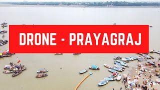 Beautiful Prayagraj Allahabad Drone Shots 4K  Weekly VLOG  Weekend VLOG [upl. by Aihsak769]