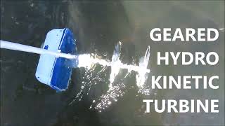 B2B™ Single stage gearless river axial hydrokinetic turbine [upl. by Jsandye]