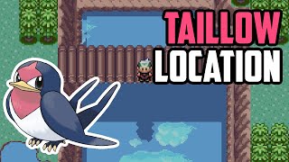 How to Catch Taillow  Pokémon Emerald [upl. by Ecidnacal]