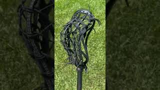 Traditional Lacrosse Stringing Mirage 20 w a Pita Pocket lacrosse lax sports explore shorts [upl. by Ardme314]