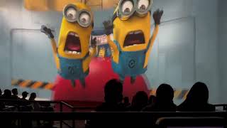 Despicable Me Minion Mayhem  A happy anniversary ending Universal Studios Hollywood 2024 [upl. by Conners810]