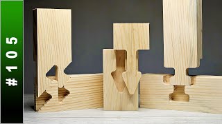 Woowdworking Joinery Ideas  3 Woodwork Joints [upl. by Dickey]