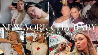 NEW YORK CITY BABY  MY FAV VLOG EVAAAA sightseeing nights out amp delulu moments hehe [upl. by Krell]