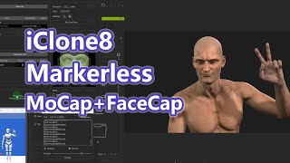 Face Capture and Markerless MoCap in iClone8 [upl. by Zonnya]